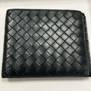 Bottega Veneta black wallet